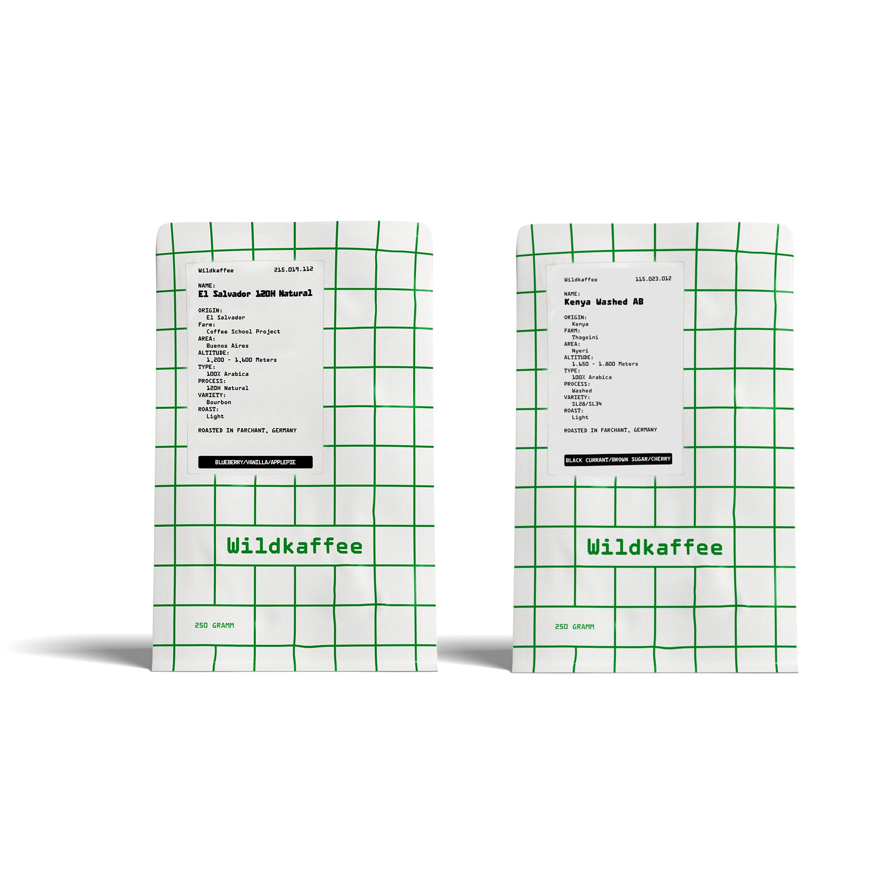 Probierpaket - Helle Röstung Wildkaffee